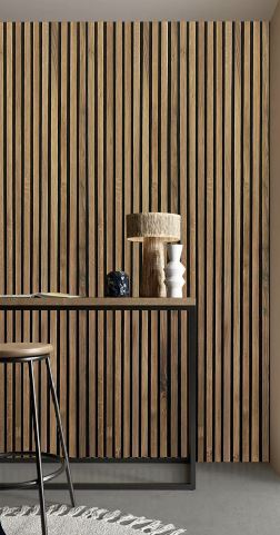 Atacama Premium Acoustic Solid Oak Slatted Panels