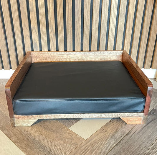 The Bellus Solid Wood Pet Bed Meranti