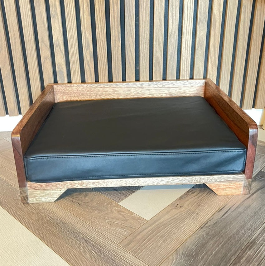 The Bellus Solid Wood Pet Bed Meranti