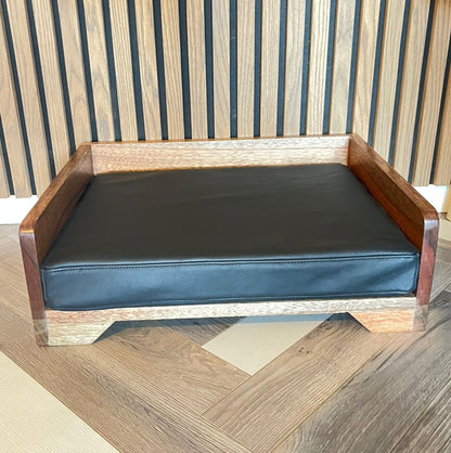 The Bellus Solid Wood Pet Bed Meranti