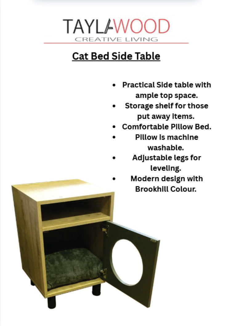 Cat Bed Side Table