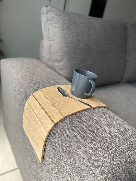 Oak Arm Chair Coffee Stand