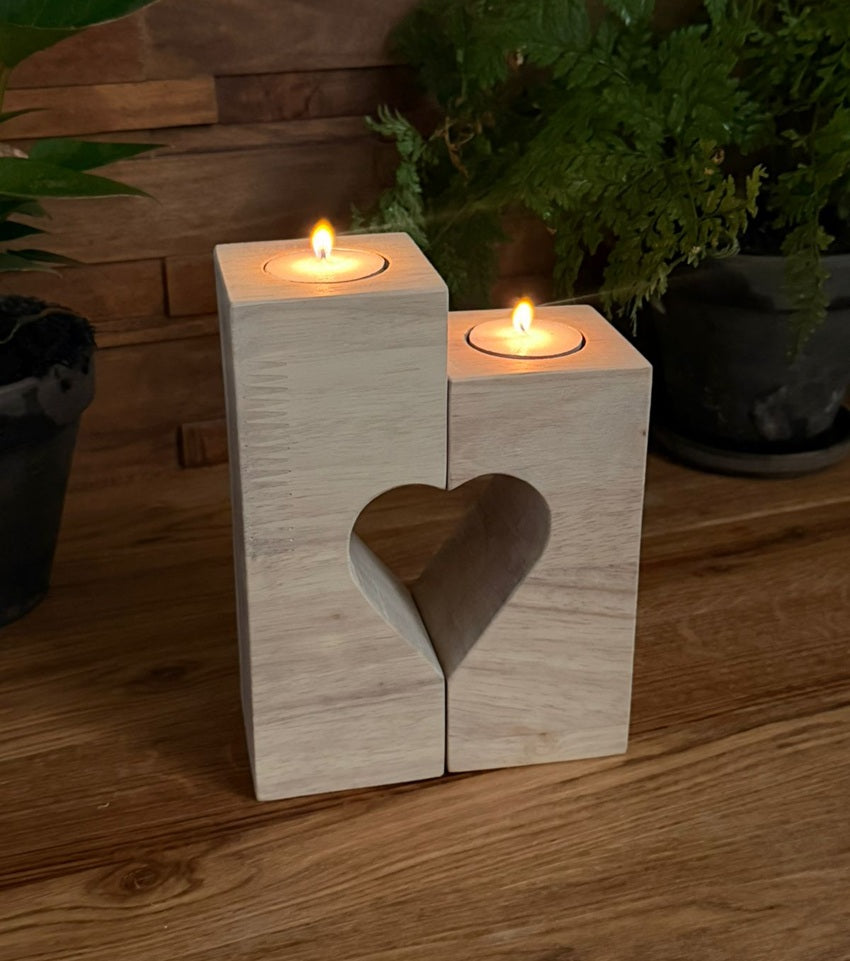 Heart Tea Light Candle Holder