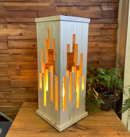 Geometric Floor or Table Lamp