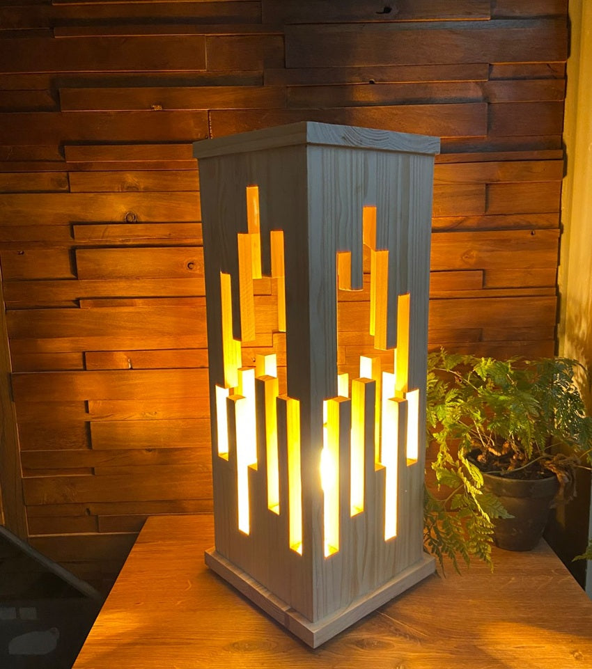 Geometric Floor or Table Lamp
