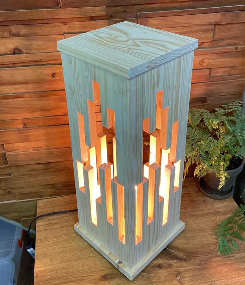 Geometric Floor or Table Lamp