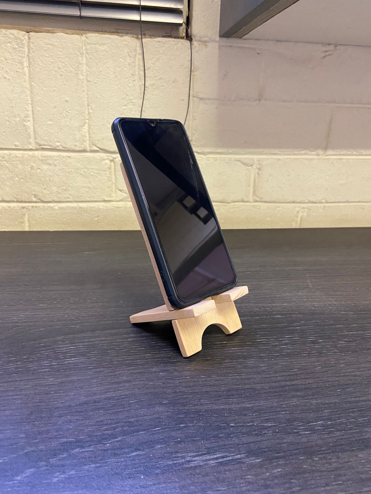 Solid Wood Phone Holder