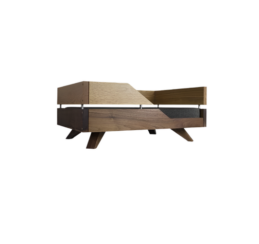 The Rivian Solid Wood Pet Bed